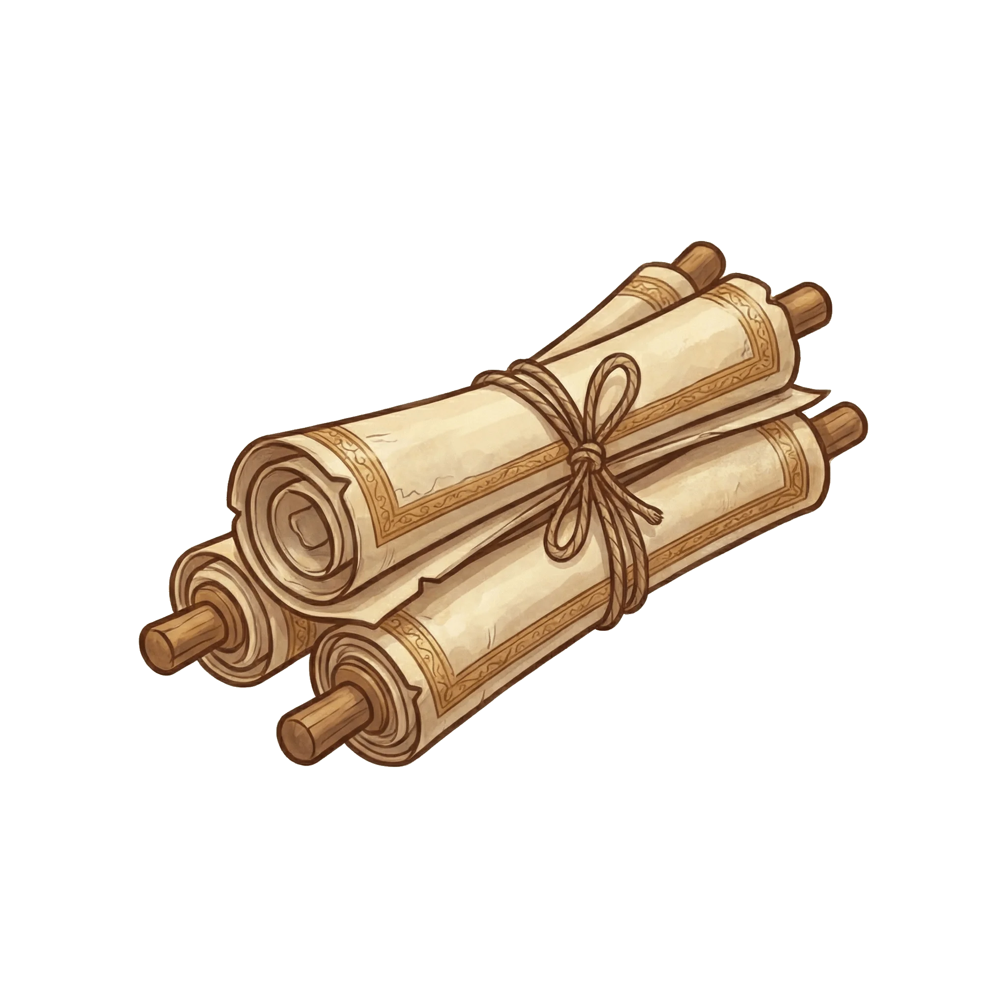 a scroll representing the shoot resource
